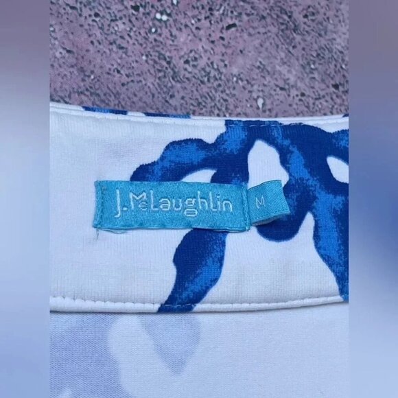 J. McLaughlin Coral Print Dress size medium - Picture 5 of 8